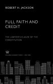 Full Faith and Credit (eBook, PDF)