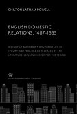 English Domestic Relations 1487-1653 (eBook, PDF)