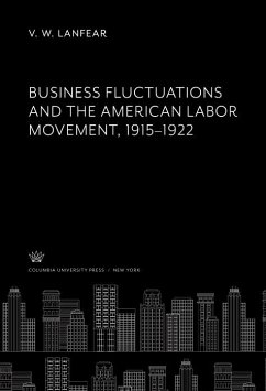 Cover Business Fluctuations and the American Labor Movement 1915-1922 (eBook, PDF)