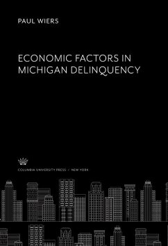 Cover Economic Factors in Michigan Delinquency (eBook, PDF)