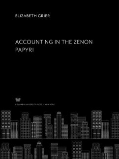 Cover Accounting in the Zenon Papyri (eBook, PDF)