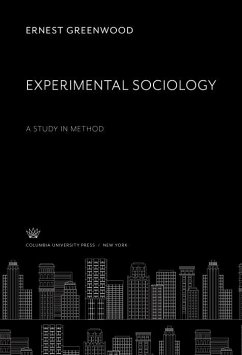 Cover Experimental Sociology (eBook, PDF)