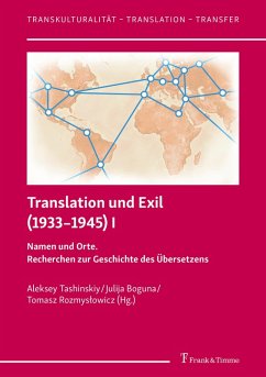 Cover Translation und Exil (1933-1945) I (eBook, PDF)