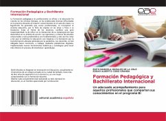 Formación Pedagógica y Bachillerato Internacional