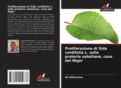 Proliferazione di Sida cordifolia L. sulle praterie saheliane, caso del Niger - Alhassane, Ali