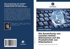 Die Auswirkung von sozialen Online-Netzwerken auf die Produktivität von Mitarbeitern - Potgieter, Andrea