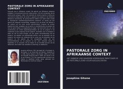 PASTORALE ZORG IN AFRIKAANSE CONTEXT - Gitome, Josephine