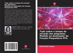 Tudo sobre o tempo de oclusão das plaquetas Medido no Analisador da Função Plaquetária PFA - Malika, BELKACEMI