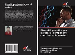Diversità genetica per la resa e i componenti contributivi in musterd - Chaturvedi, Vishva Deepak;SINGH, Piyush Kumar;Singh, Neeraj
