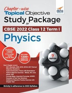 Chapter-wise Topical Objective Study Package for CBSE 2022 Class 12 Term I Physics - Experts, Disha