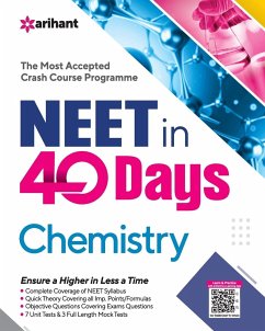 40 Days Crash Course for NEET Chemistry - Arihant Experts