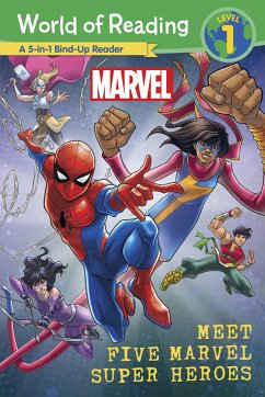 Cover World of Reading: Meet Five Marvel Super Heroes