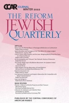 CCAR Journal: The Reform Jewish Quarterly, Winter 2022