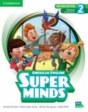 Super Minds Level 2 Workbook with Digital Pack American English - Puchta, Herbert; Lewis-Jones, Peter; Gerngross, Günter; Kidd, Helen