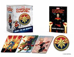Marvel: Captain Marvel Enamel Pin and Magnets - Elder, Robert K