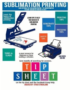 Sublimation Printing Tip Sheet - Strickland, W. L. Strick