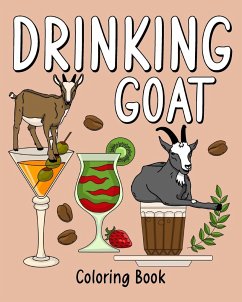 Drinking Goat Coloring Book - Paperland