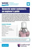 An Engineer's Guide to Domestic Water Containers
