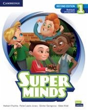 Super Minds Level 1 Workbook with Digital Pack British English - Puchta, Herbert; Lewis-Jones, Peter; Gerngross, Günter; Kidd, Helen