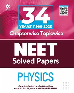 34 Years Chapterwise Solutions NEET Physics 2022 - Arihant Experts