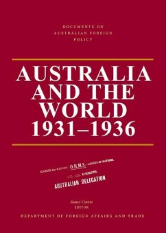 Australia and the World 1931-1936 - Cotton, James