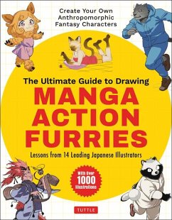 The Ultimate Guide to Drawing Manga Action Furries - Genkosha Studio; Hitsujirobo