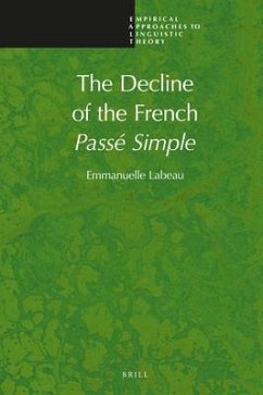 The Decline of the French Passé Simple - Labeau, Emmanuelle