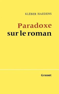Cover Paradoxe sur le roman