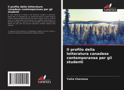 Il profilo della letteratura canadese contemporanea per gli studenti - Chernova, Yuliia