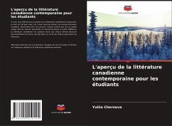 L'aperçu de la littérature canadienne contemporaine pour les étudiants - Chernova, Yuliia