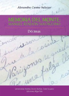 Cover Memoria del monte: Manuel Rendón Solórzano (eBook, PDF)