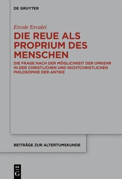 Cover Die Reue als Proprium des Menschen (eBook, ePUB)