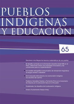Cover Pueblos indígenas y educación No. 65 (eBook, PDF)