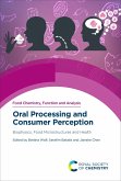 Oral Processing and Consumer Perception (eBook, ePUB)