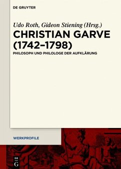 Cover Christian Garve (1742-1798) (eBook, ePUB)