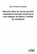 Memoria sobre las causas que han... - Bild 1