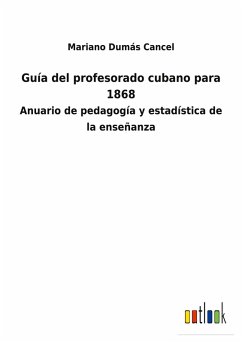 Cover Guía del profesorado cubano para 1868