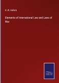 Elements of International Law and Laws of War