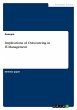 Implications of Outsourcing in... - Bild 1