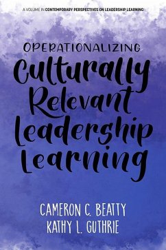 Cover Operationalizing Culturally Relevant Leadership Learning (eBook, PDF)