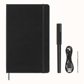 Moleskine Smart Writing Set, Smart Pen+ 3, Smart Notebook, Large/A5, Liniert, Schwarz
