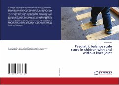 Paediatric balance scale score in children with and without knee joint - Mandlik, Amit