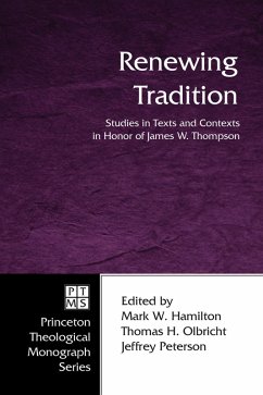 Renewing Tradition (eBook, ePUB)