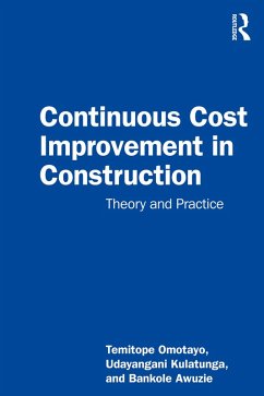 Cover Continuous Cost Improvement in Construction (eBook, ePUB)