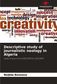 Descriptive study of journalistic neology in Algeria