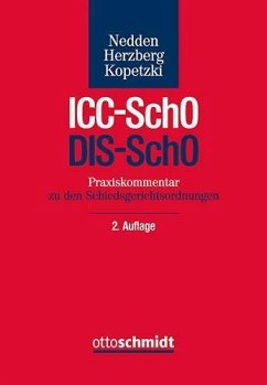 Praxiskommentar ICC-SchO / DIS-SchO - Nedden/Herzberg/Kopetzki