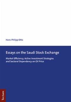 Essays on the Saudi Stock Exchange - Otto, Hans-Philipp