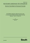 ACI-DAfStb databases 2020 with shear tests on structural concrete members without stirrups - Volume 1: Part 1 to Part 2.