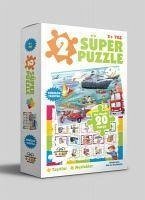 2 Süper Puzzle Tasitlar-Meslekler 20 Parca - Kolektif