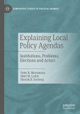 Explaining Local Policy Agendas (eBook, PDF)